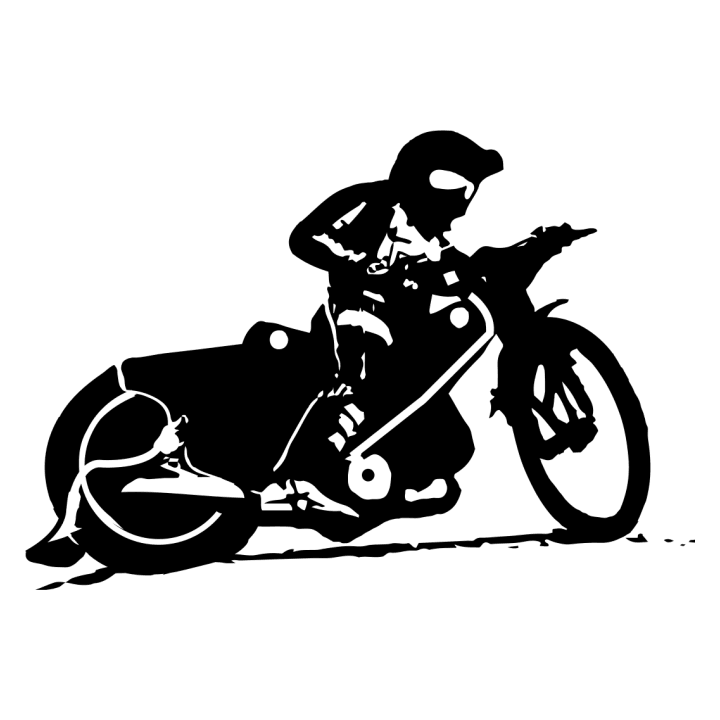 Speedway Racing Silhouette Stofftasche 0 image