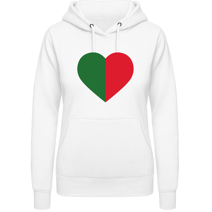 Portugal Heart Vrouwen Hoodie contain pic