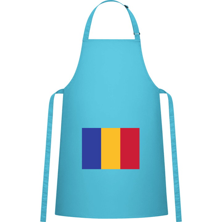 Romania Flag Delantal de cocina contain pic