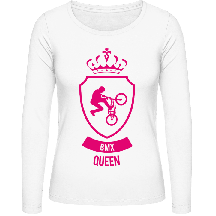 BMX Queen Vrouwen Lange Mouw Shirt contain pic