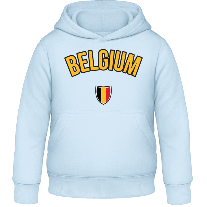 BELGIUM Football Fan Hettegenser for barn 0 image