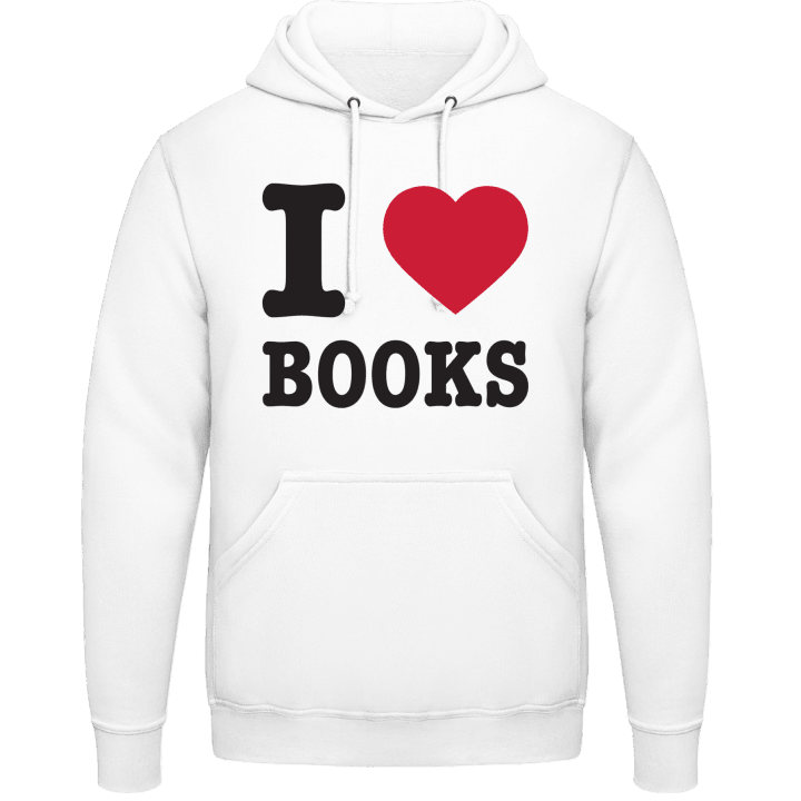 I Love Books Sweat à capuche contain pic