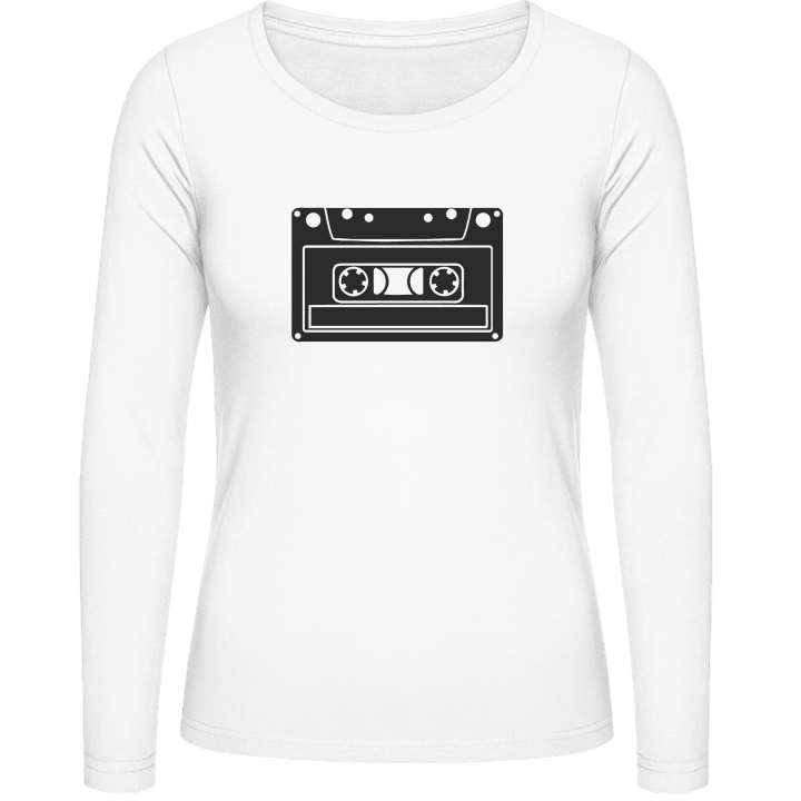 Tape Cassette Vrouwen Lange Mouw Shirt contain pic