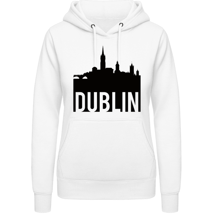 Dublin Skyline Felpa con cappuccio da donna contain pic