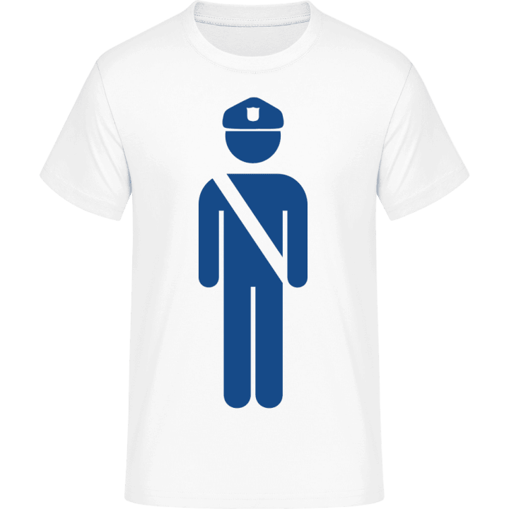 Policeman Icon T-skjorte 0 image
