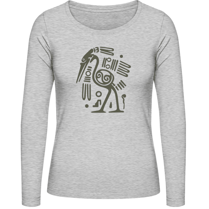 Maya Symbol Camisa de manga larga para mujer 0 image