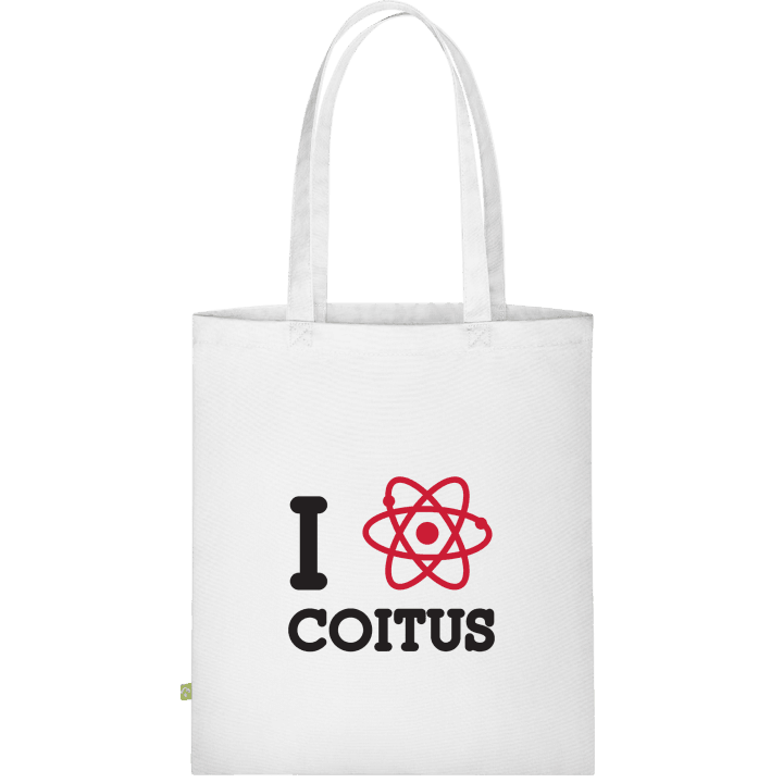 I Love Coitus Väska av tyg contain pic