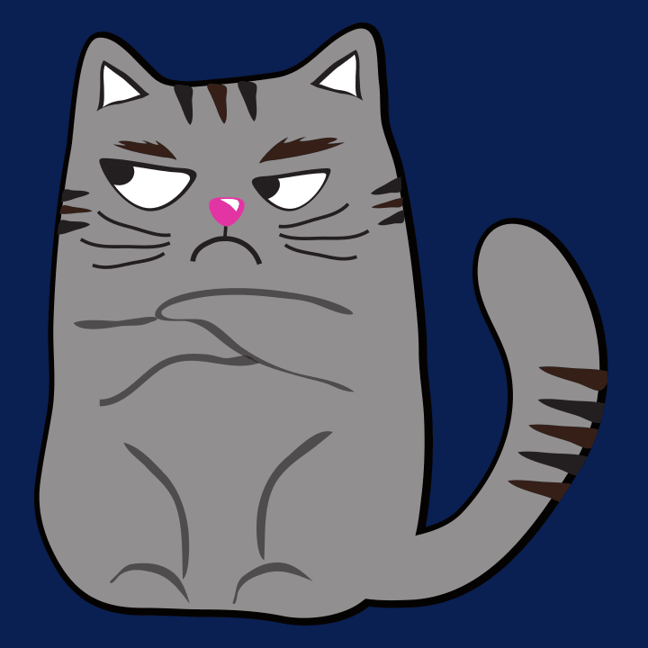 Fat Cat Comic Langarmshirt 0 image
