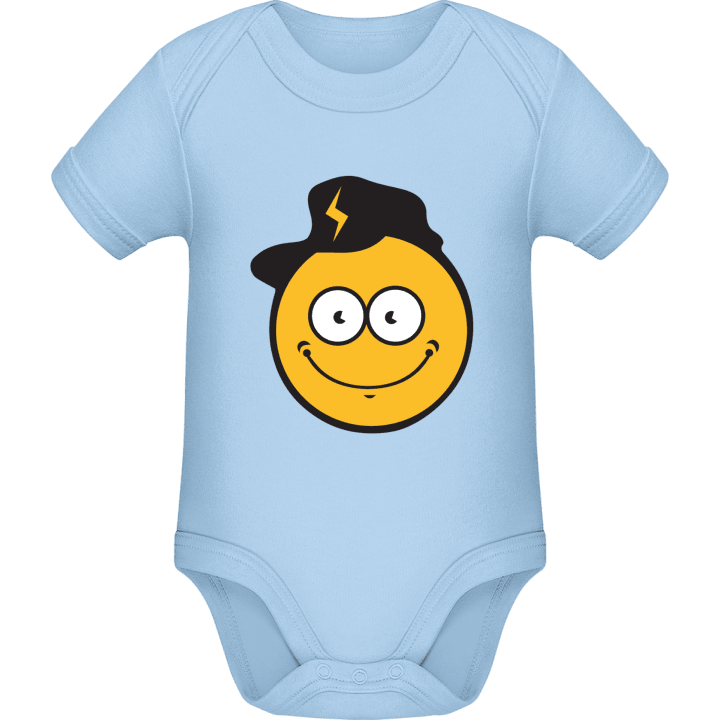 Electrician Smiley Baby romper kostym contain pic
