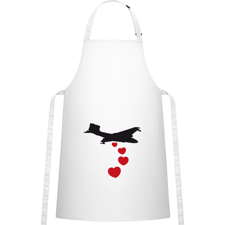 Heart Bomber Kitchen Apron contain pic