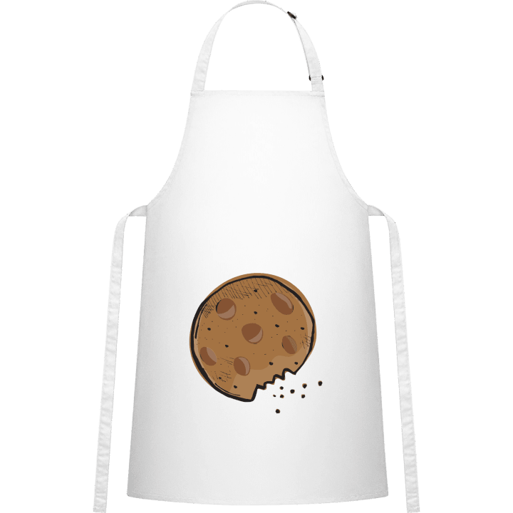 Bitten Off Cookie Delantal de cocina contain pic