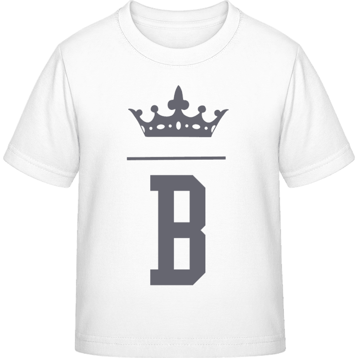 B Name Initial T-shirt til børn 0 image