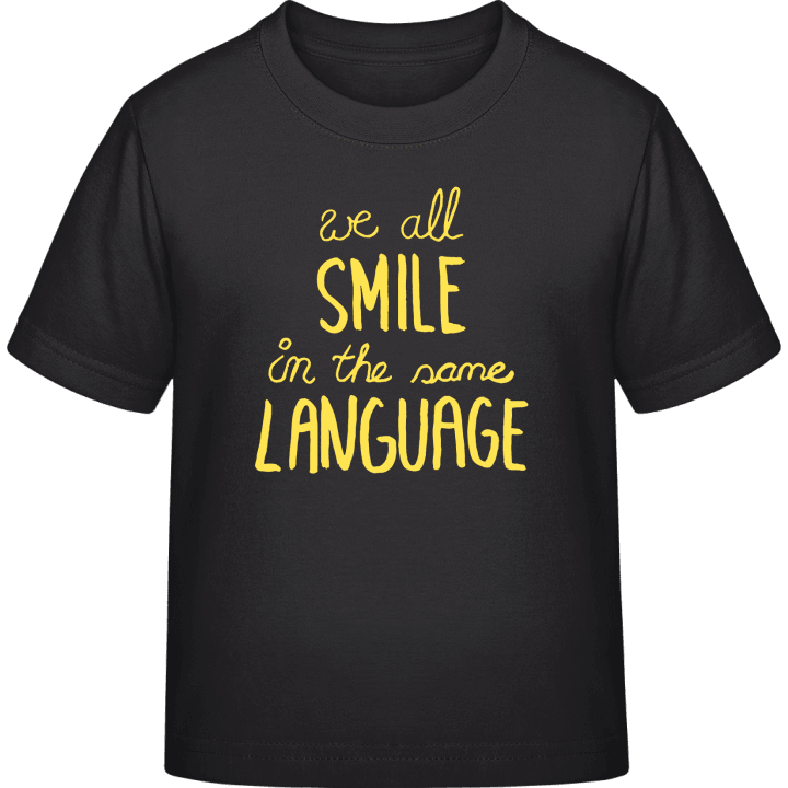 We All Smile In The Same Language T-shirt pour enfants 0 image