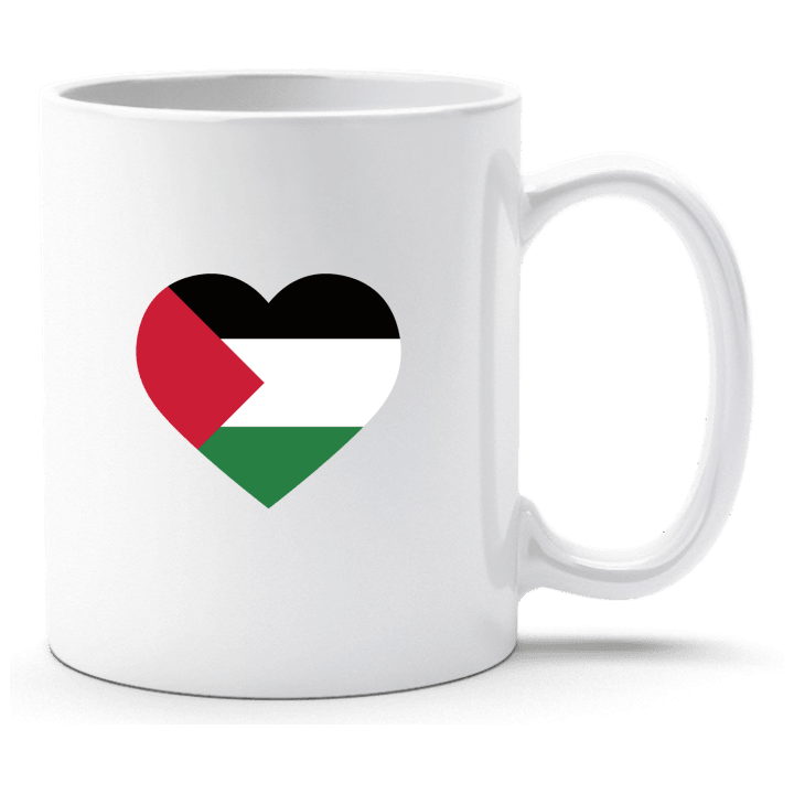 Palestine Heart Flag Coppa contain pic