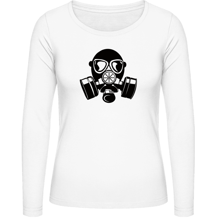 Gas Mask Women long Sleeve Shirt contain pic