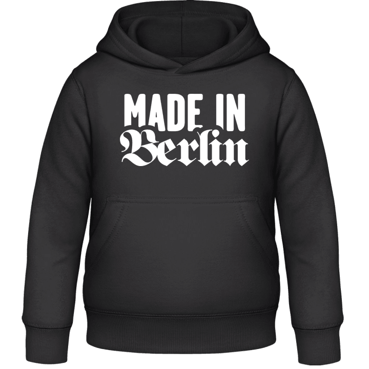 Made In Berlin City Felpa con cappuccio per bambini contain pic