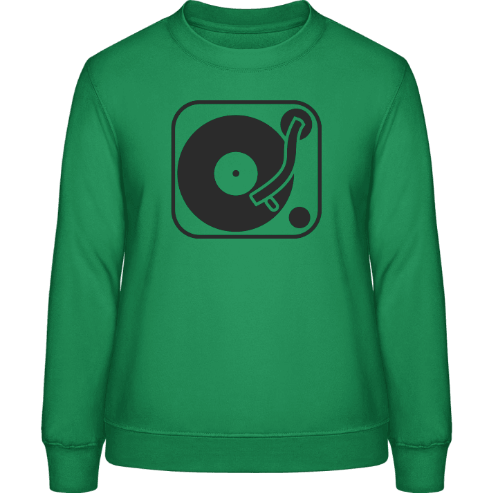 Turntable DJ Vinyl Vrouwen Sweatshirt contain pic
