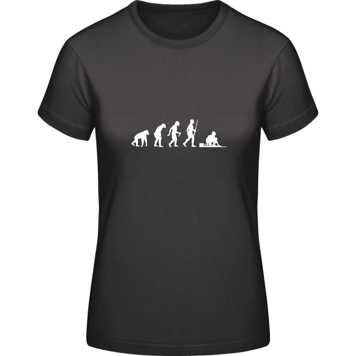 Floor Layer Evolution T-skjorte for kvinner contain pic