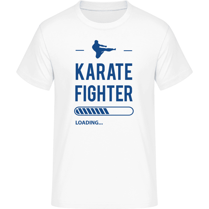 Karate Fighter Loading T-skjorte contain pic