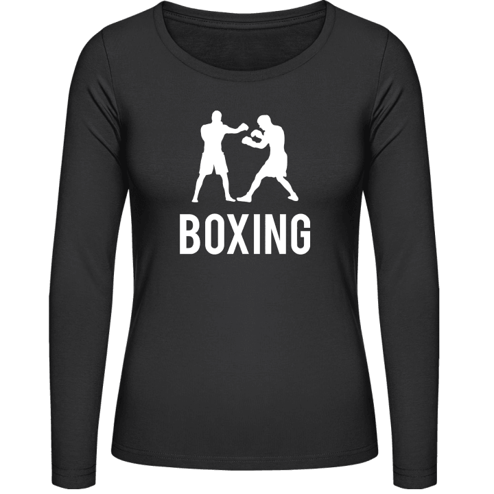 Boxing Kvinnor långärmad skjorta contain pic