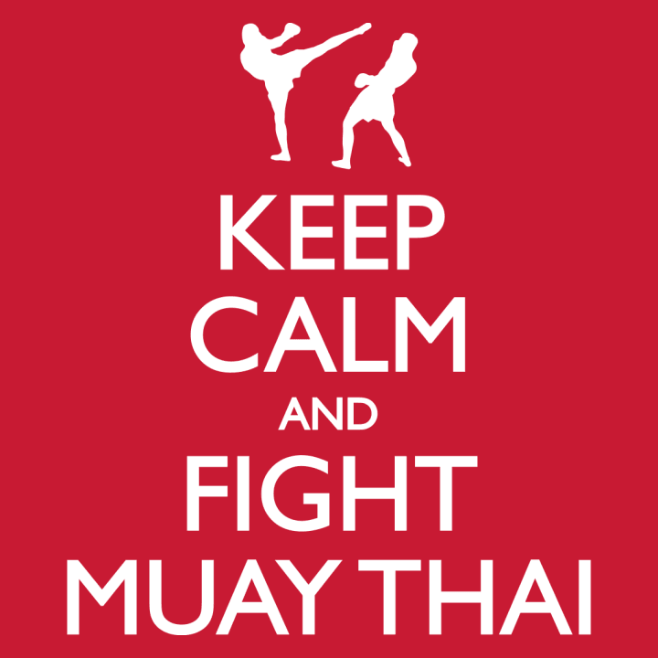 Keep Calm And Practice Muay Thai Forklæde til madlavning 0 image