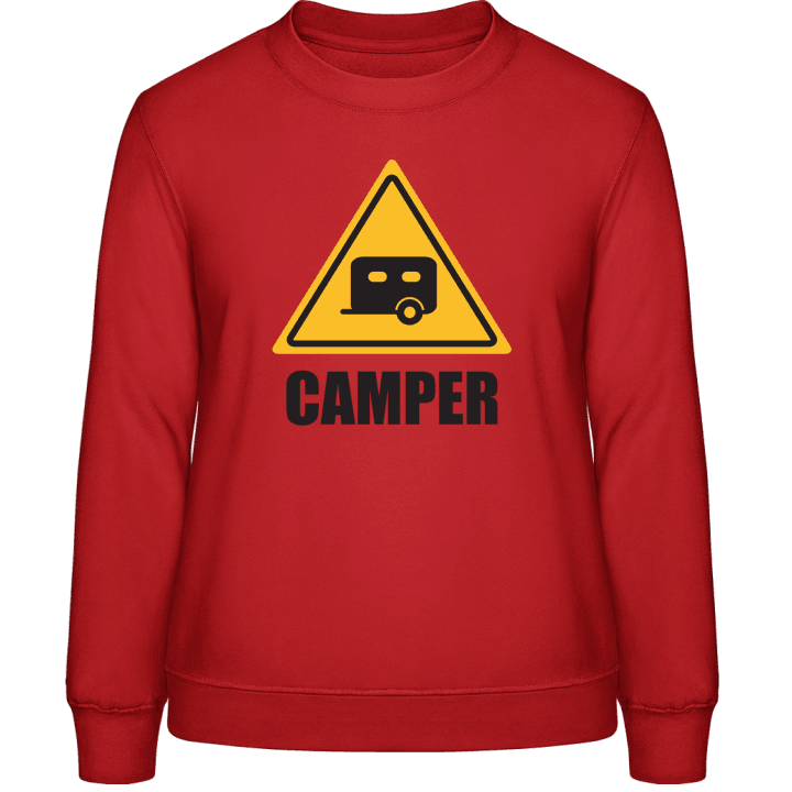 Camper Warning Frauen Sweatshirt 0 image