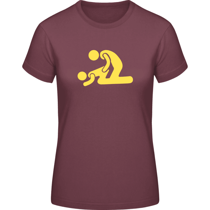 Doggy Style Position Women T-Shirt contain pic