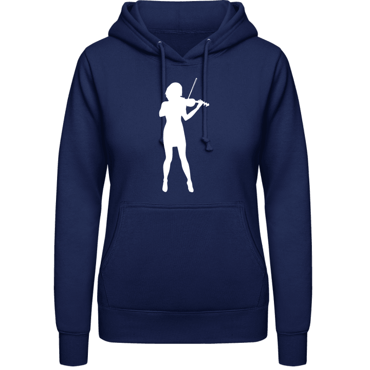 Hot Female Violinist Vrouwen Hoodie contain pic