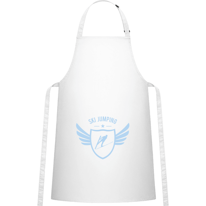 Ski Jumping Winged Kitchen Apron contain pic