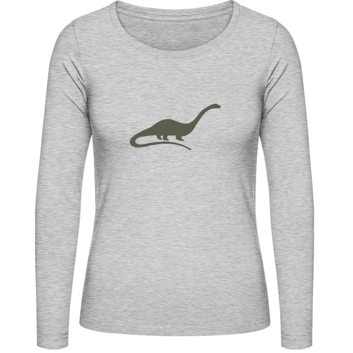 Sauropod Dinosaur T-shirt à manches longues pour femmes 0 image