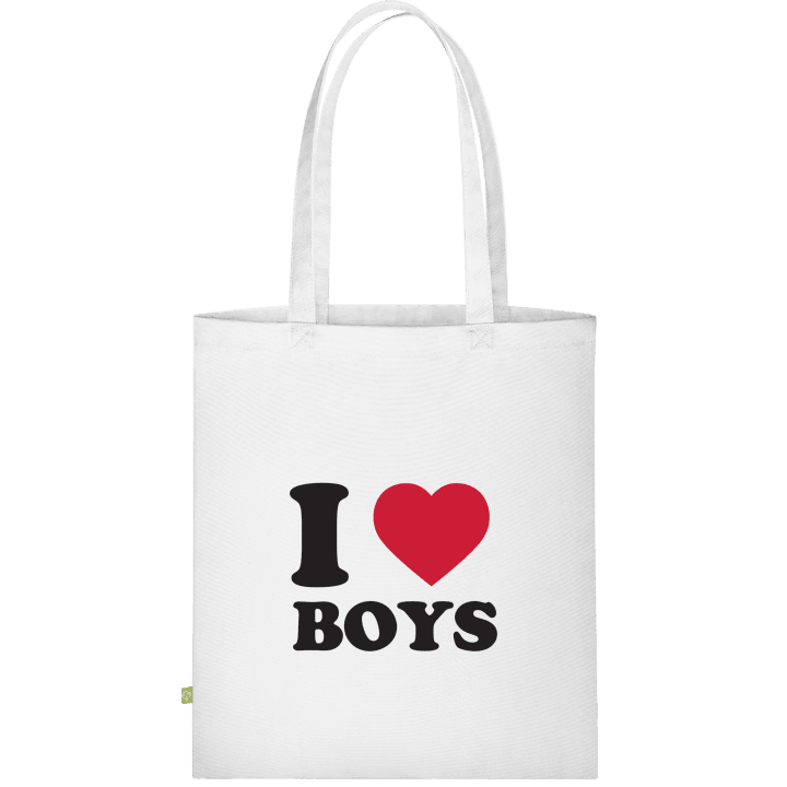 I Heart Boys Väska av tyg contain pic