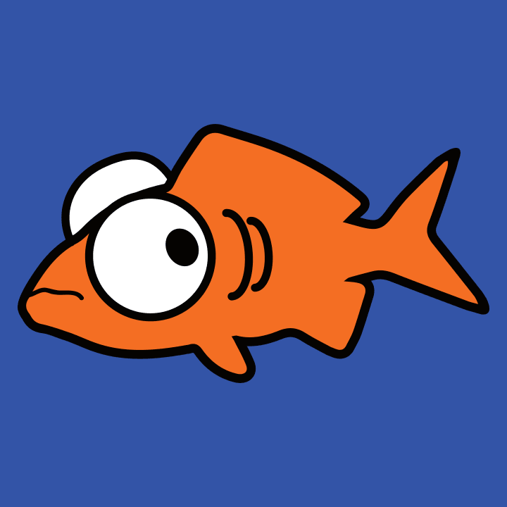 Comic Fish Baby T-skjorte 0 image