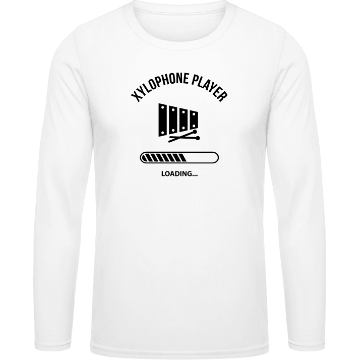 Xylophone Player Loading Long Sleeve Shirt contain pic