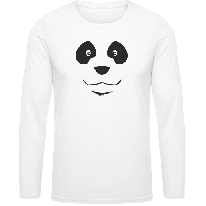Panda Face Long Sleeve Shirt 0 image