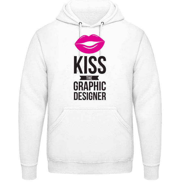 Kiss The Graphic Designer Sudadera con capucha contain pic