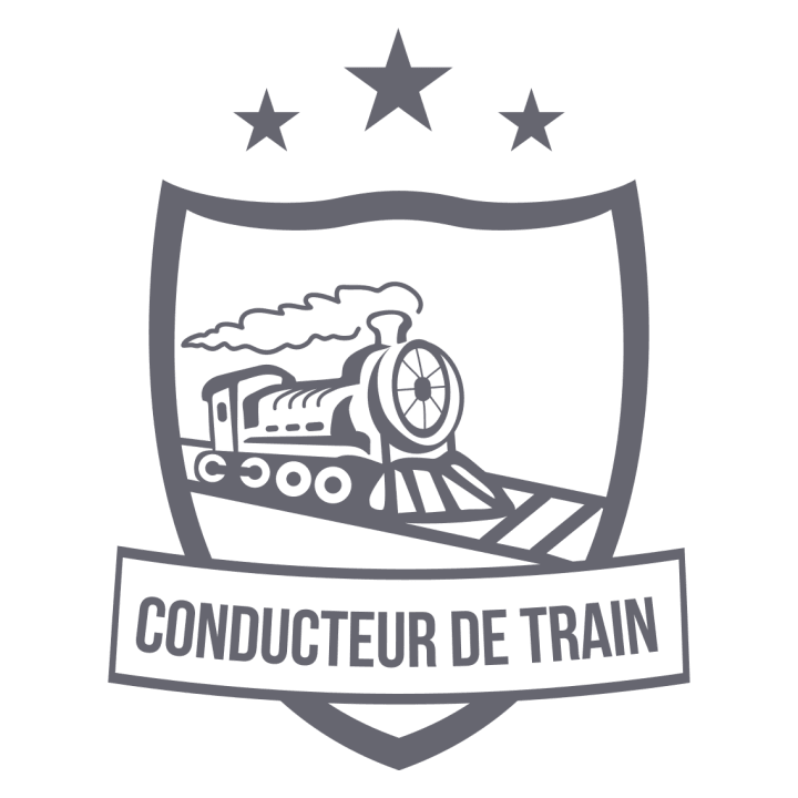 Conducteur de train logo Sudadera con capucha 0 image