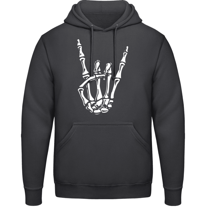 Rock On Skeleton Hand Hoodie contain pic