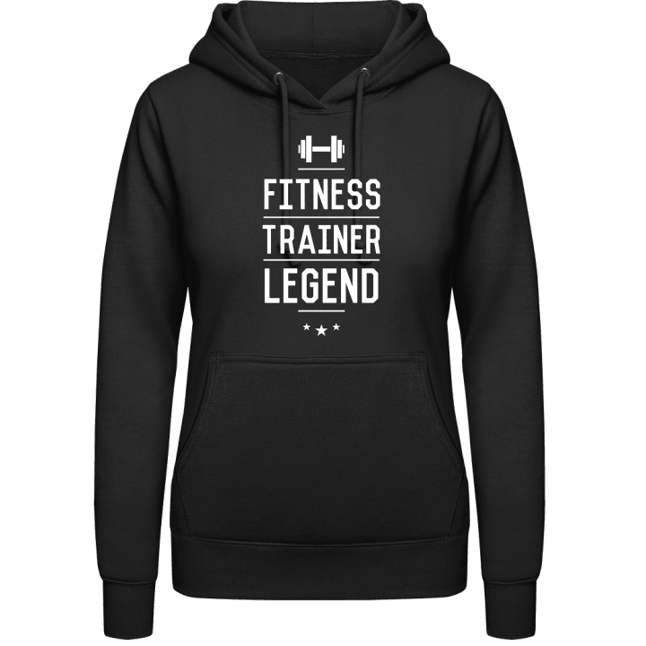 Fitness Trainer Legend Vrouwen Hoodie contain pic
