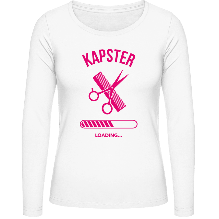Kapster Loading Frauen Langarmshirt contain pic