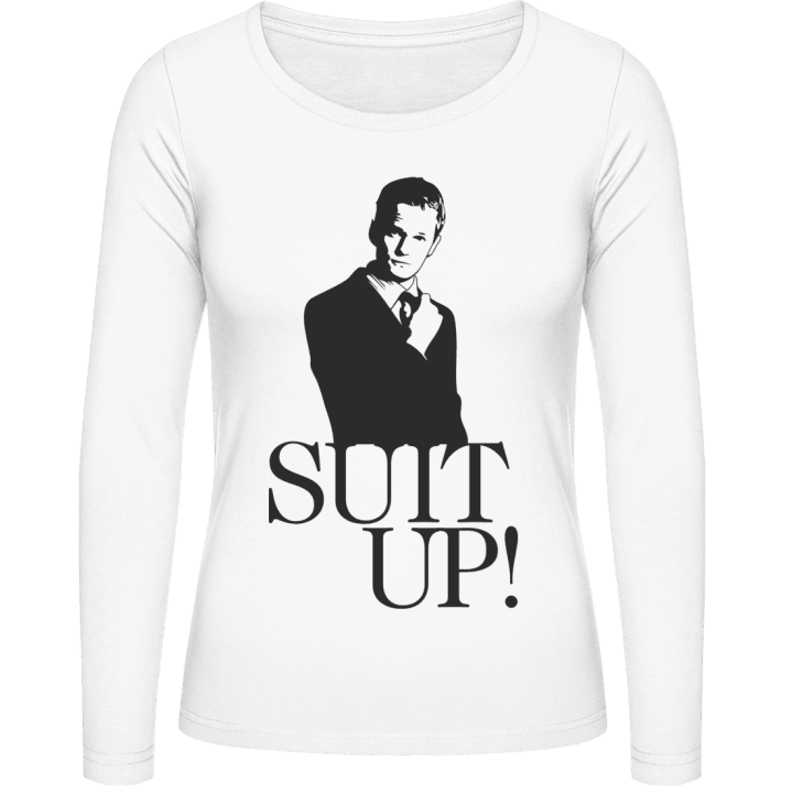 Suit Up Barney T-shirt à manches longues pour femmes 0 image