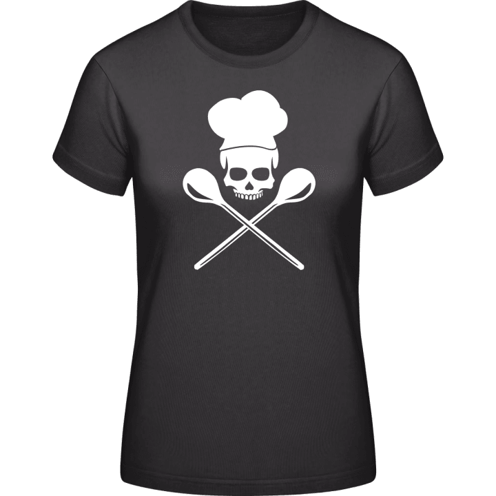 Cook Crossbones T-shirt för kvinnor contain pic