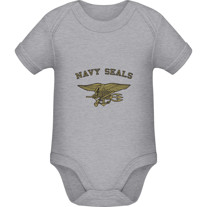 Navy Seals Coat of Arms Baby Romper contain pic