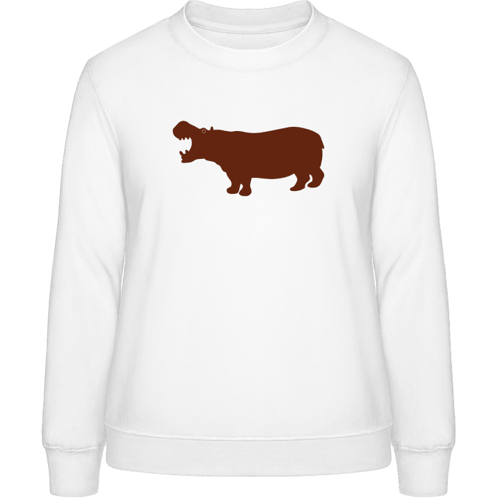 Hippopotamus Sweatshirt til kvinder 0 image
