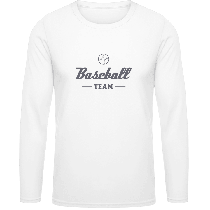 Baseball Team T-shirt à manches longues 0 image