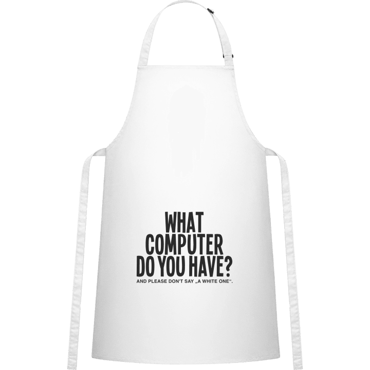 What Computer Do You Have Delantal de cocina 0 image