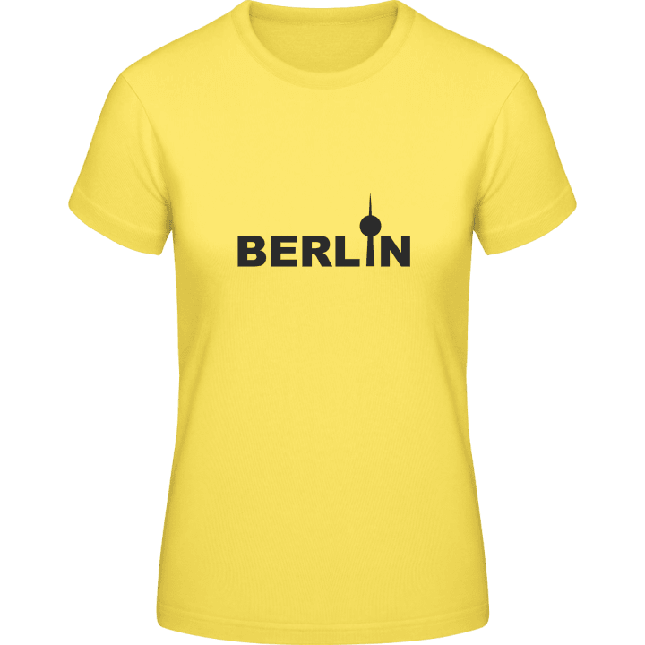 Berlin TV Tower T-skjorte for kvinner contain pic