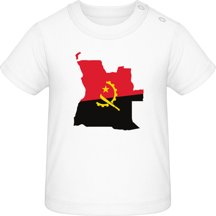 Angola Map T-shirt för bebisar contain pic