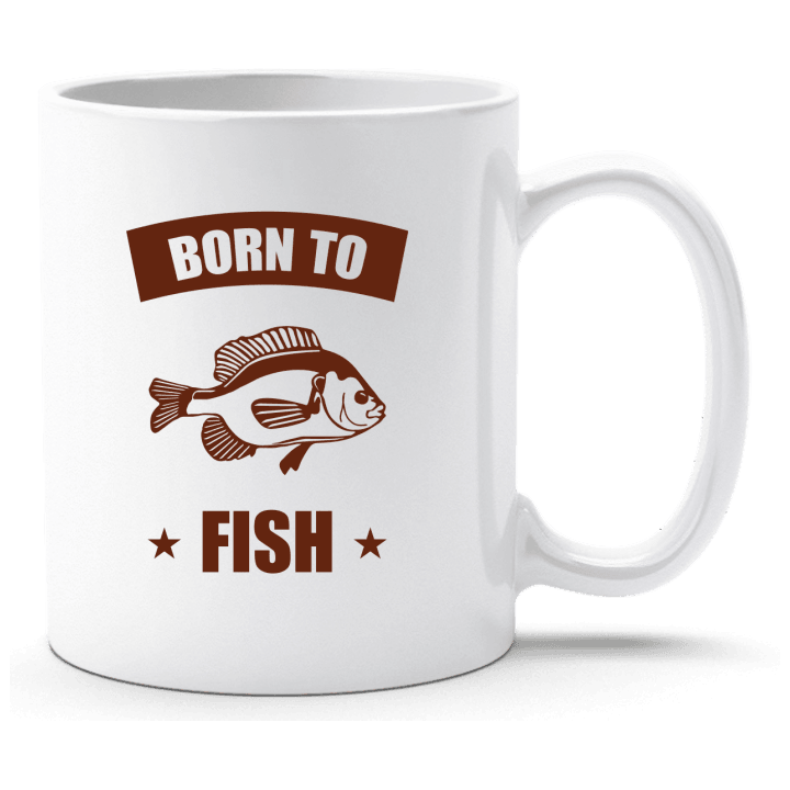 Born To Fish Funny Beker 0 image