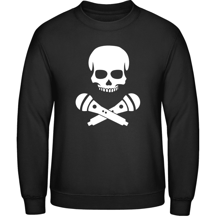Singer Skull Microphones Sweatshirt contain pic
