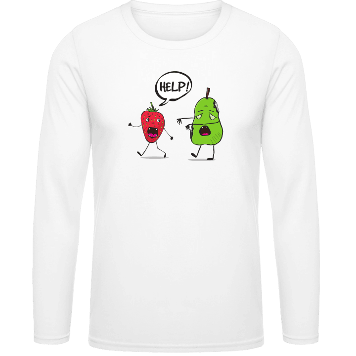 Zombie Fruits T-shirt à manches longues 0 image